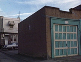 green_garage_door